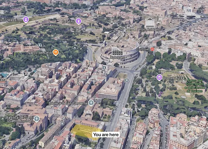 Apartamento With Private Courtyard - Colosseum & Forum Roma